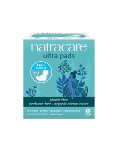 Compresa super alas bio 12 unidades Natracare